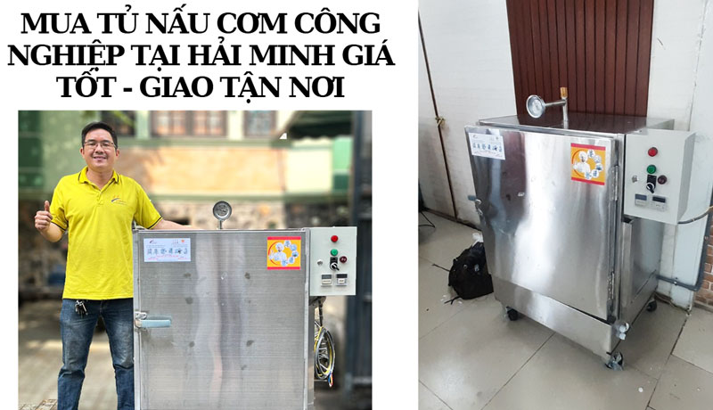 Hải Minh - Đại lý tủ nấu cơm công nghiệp chất lượng, giá tốt 