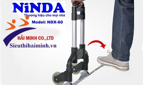 Xe đẩy hàng NiNDA NDX-60 có thể gấp gọn